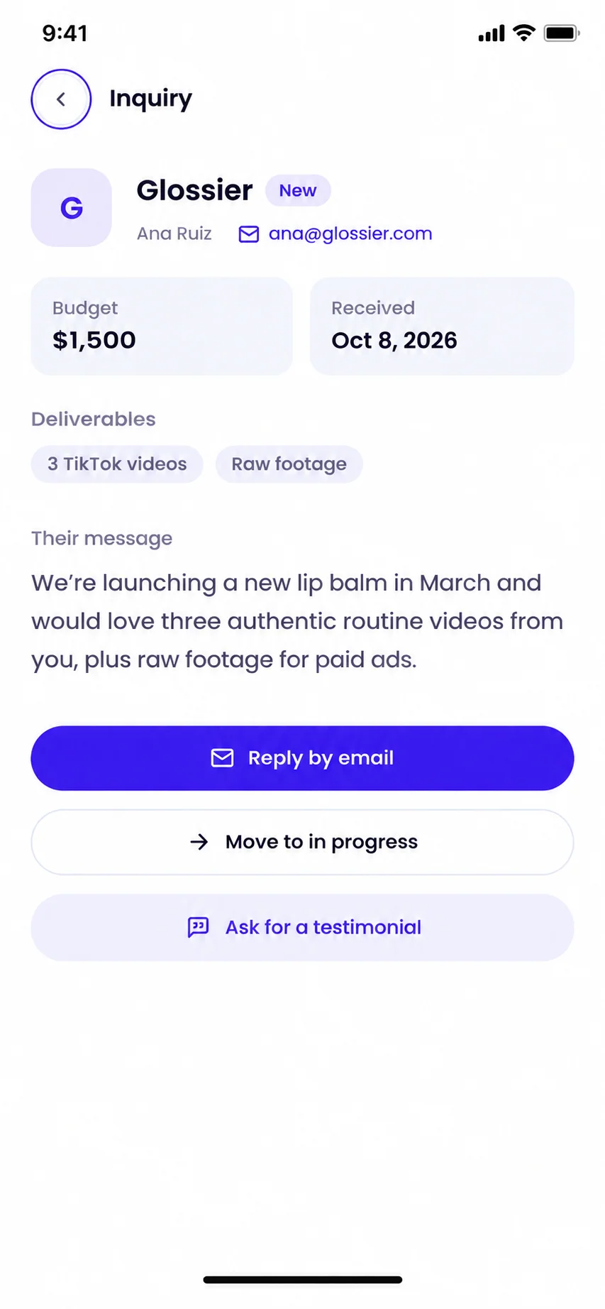 Build and share your creator page