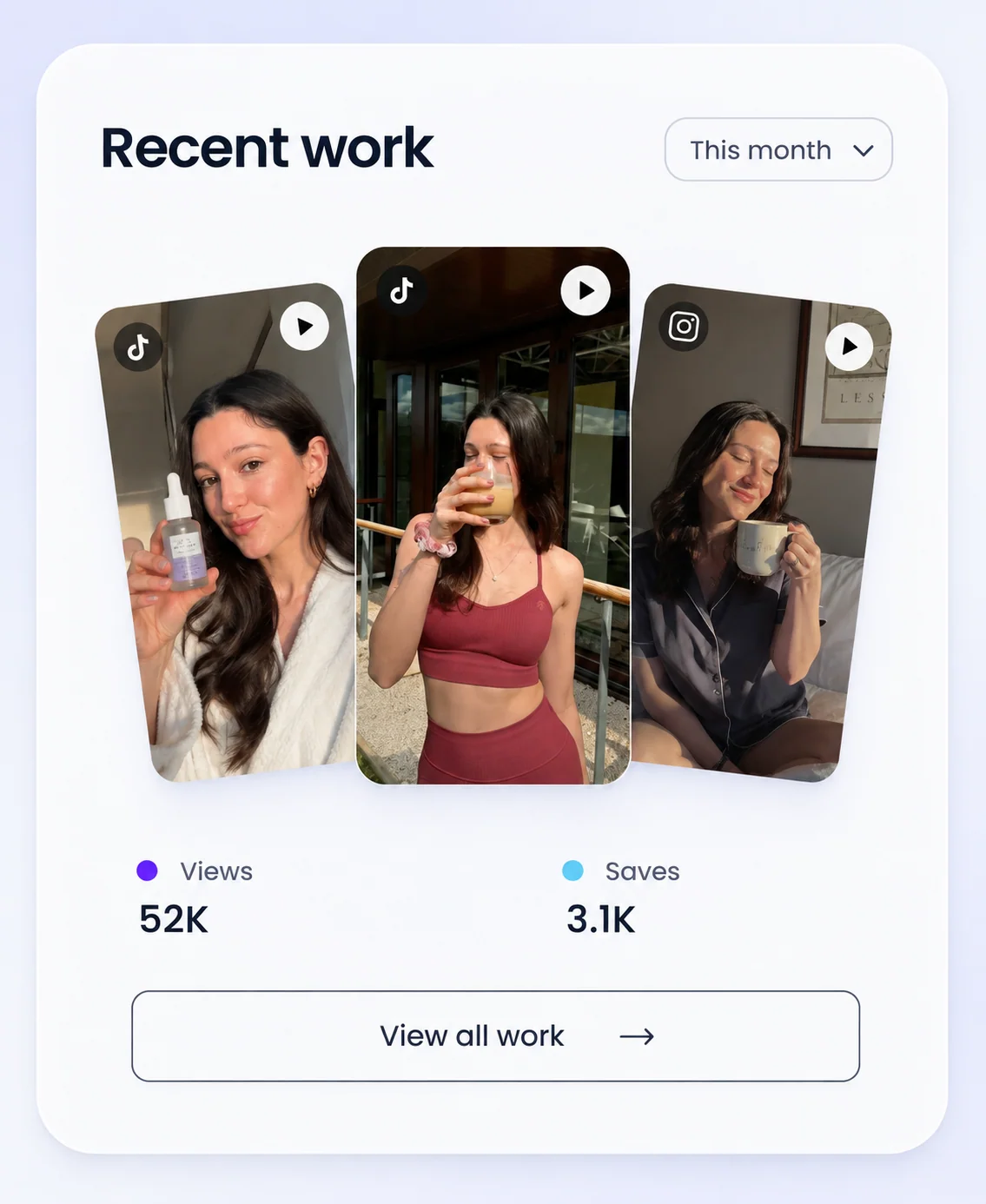 Creator page preview